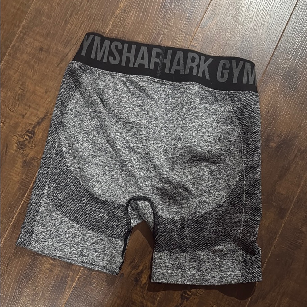 Gymshark Gray Athletic Shorts with Moisture-Wicking Fabric - Picture 2 of 2
